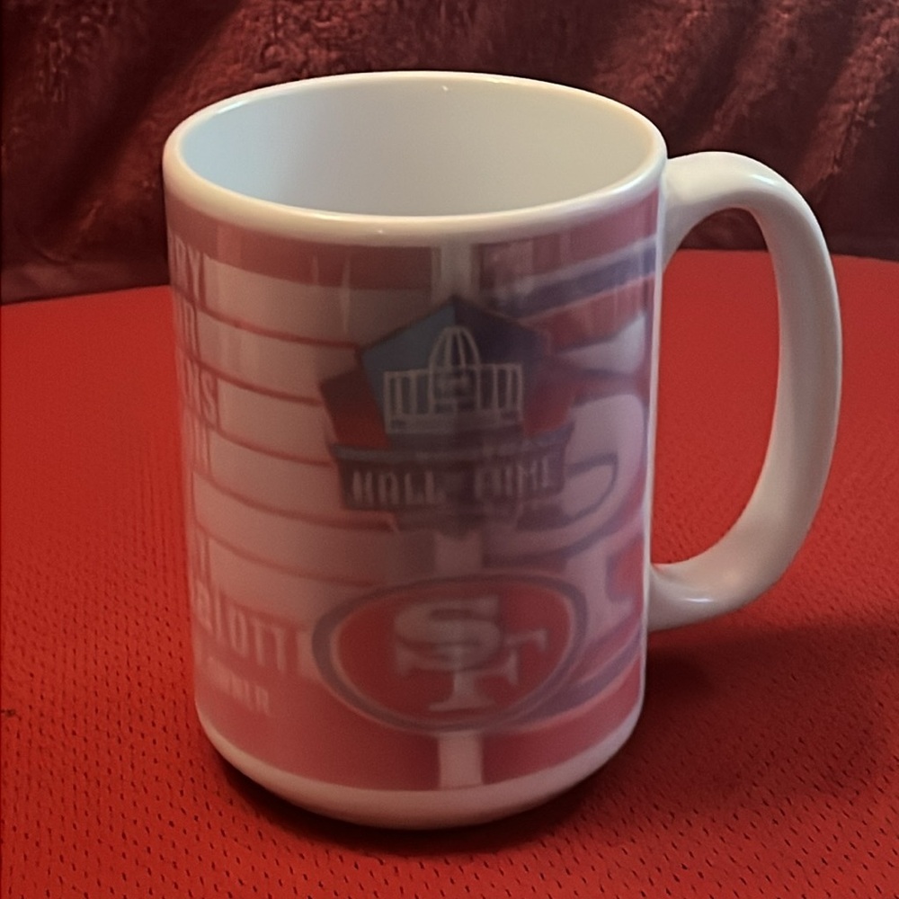 Pro Football Hall of Fame SF, 49ers Hall of Fame Legends Mug 15 FL OZ